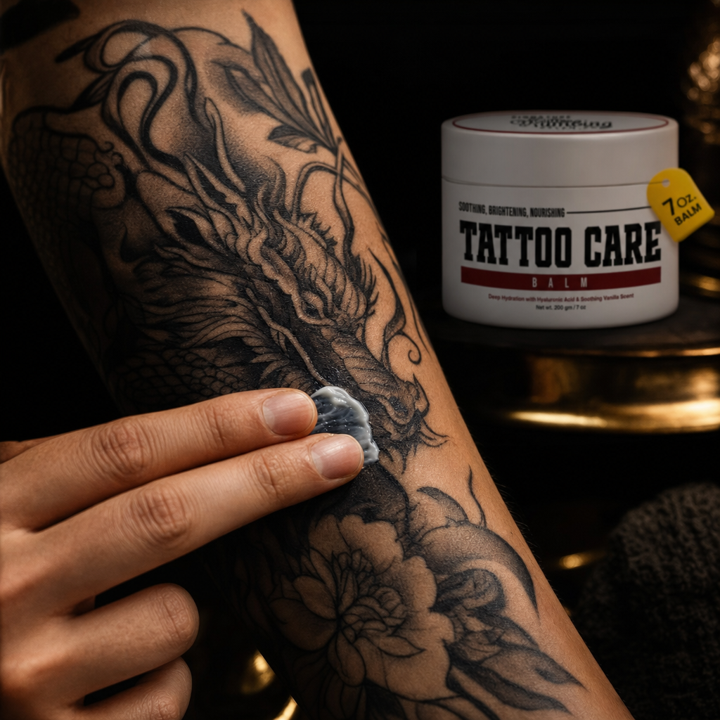 balm-lifestyle - applied on tattoo
